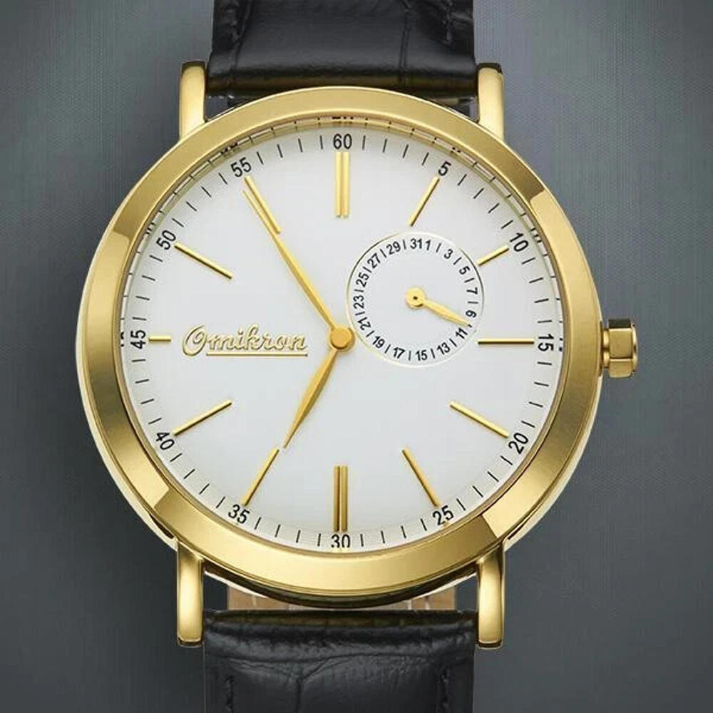 Rare Omikron Marauder Mens Elegant Dress Watch New In Box